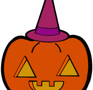 ハロウィンのかぼちゃのイラスト カラー 白黒 保育園 幼稚園のおたよりフリー素材 いらすとびより