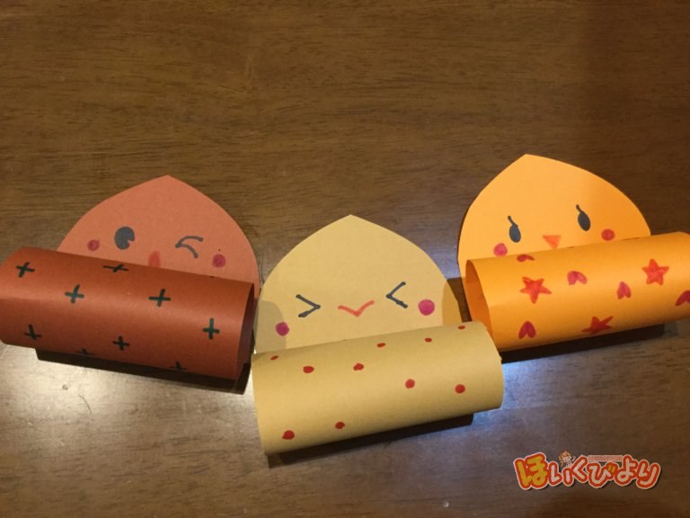 秋の手作り製作に。イガに入った可愛い栗の作り方 | ほいくびより