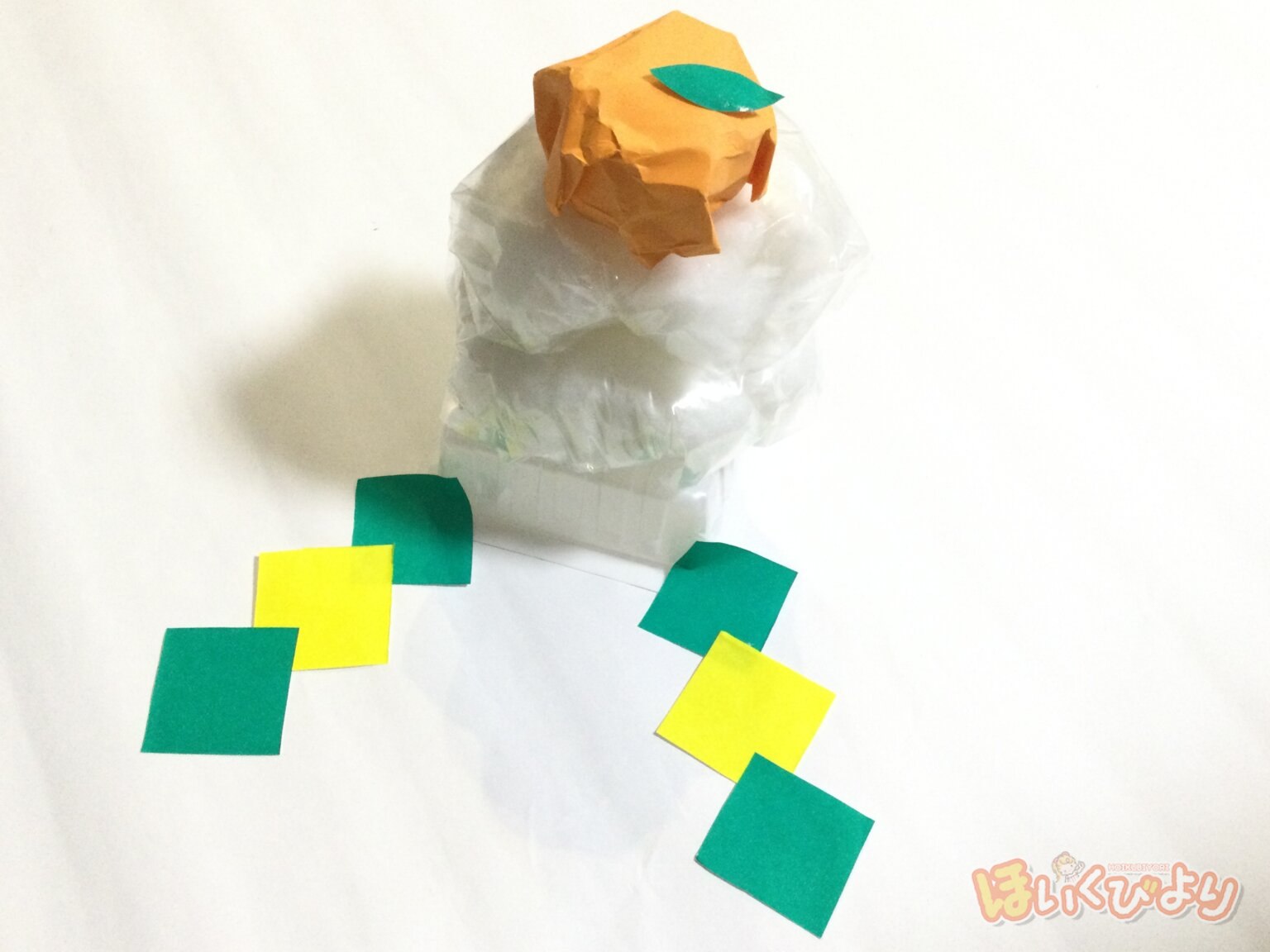 かんたん本格的!鏡餅工作の作り方【お正月製作】 | ほいくびより